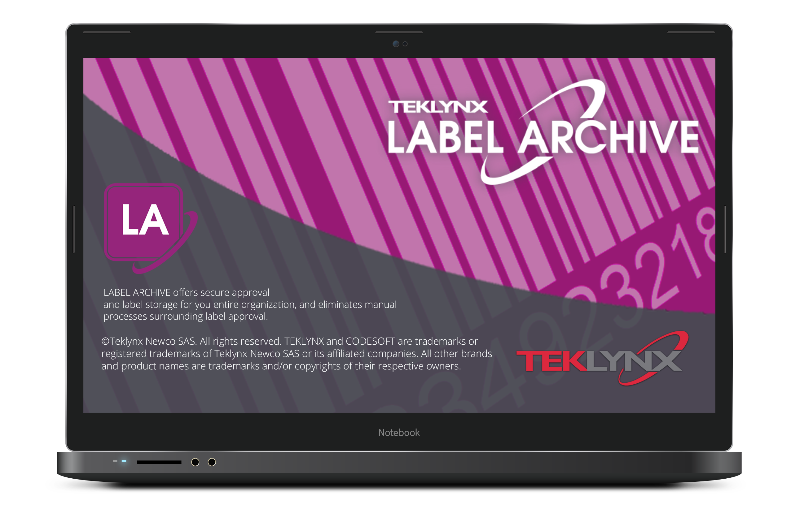 LABEL ARCHIVE Splash Mock